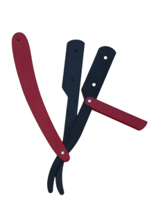 อุปกรณ์โกนหนวด บาร์เบอร์ ทูลส์ มีดโกนสีดำ มีดโกนแบบปรับได้สำหรับมืออาชีพ มีดโกนแบบปลอดภัย อุสตรา มีดโกนแบบไม่เจ็บปวด สำหรับผู้ชาย ใช้ส่วนตัวหรือร้านเสริมสวย - Product Image 4