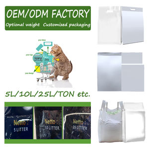 Mbiby Factory Premium Strips 6L Natural Organic Clumping Mineral Cat <span class=keywords><strong>Litter</strong></span> OEM/ODM Tofu Cat <span class=keywords><strong>Litter</strong></span> Suministros de limpieza en blanco - Product Image 3