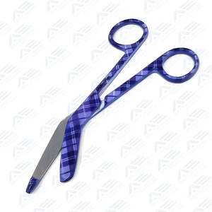 Tijeras para Vendajes Lister, Instrumento Médico, Instrumentos Quirúrgicos, Tijeras para Enfermeras con Mango de Diferentes Colores, Tijeras Médicas para Trauma - Product Image 2