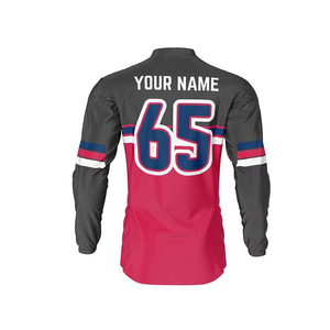 Direct Factory Price High Quality Breathable Plus Size Men's Motocross Jersey Custom Team Name Sportswear Polyester/Nylon Quick - Product Image 6