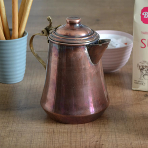 Carafe à eau vintage en cuivre, résistante à la chaleur, 1500 ml, pour boissons, cadeaux - Product Image 1