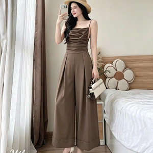 Chaleco de verano para mujer, sin mangas, largo, liso, informal, ajustado, lavable, ecológico, ODM - Product Image 5