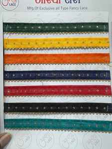 Tissu brodé en polyester/coton Rapiyar importé, motif floral écologique, style fantaisie, qualité durable pour - Product Image 2