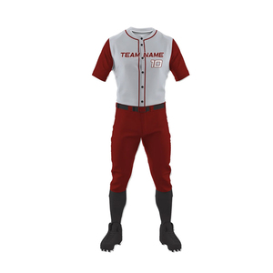 Uniformes de Béisbol para Adultos al por Mayor, Uniformes de Béisbol para Hombre de Alta Calidad, Transpirables, con Estampado por Sublimación, de Color Sólido, Estilo Hip Hop - Product Image 5