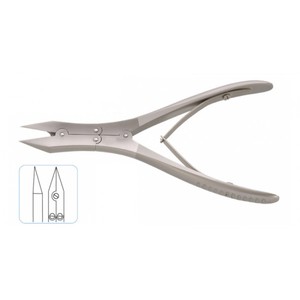 Coupe-ongles à double action Metal Med Corp, ouverture large, pour ongles incarnés épais, en acier inoxydable durable, pour doigts et orteils - Product Image 3