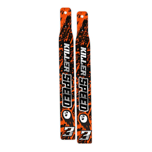 Ceintures de football réglables robustes avec drapeaux à impression numérique professionnelle - Product Image 4