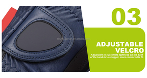 Gants de golf en cuir véritable Cabretta Vantrex Industries, ajustement parfait, antidérapants, fermeture à enfiler, logo personnalisé, unisexe, vente en gros - Product Image 3