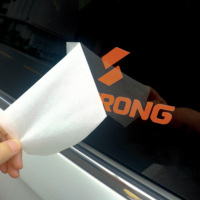 Pegatina de Vinilo PVC con Logotipo Personalizado, Troquelada, Impermeable, Autoadhesiva, para Parachoques de Coche