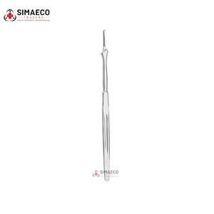 Manche de scalpel n° 7 Lames chirurgicales en acier inoxydable, manche réutilisable, autoclavables, fabricant OEM, étiquette privée - Product Image 2