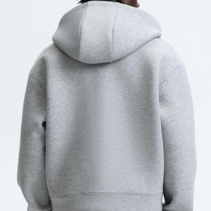 Nouveaux styles 2026 – Sweat à capuche zippé personnalisé, streetwear, vente en gros directe usine, fournisseur en gros, mélange de coton premium - Product Image 2