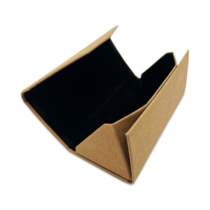 Étui rigide pliable en papier kraft et carton de luxe avec design personnalisable pour lunettes de soleil - Product Image 4