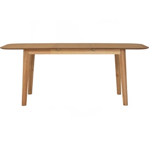 Mesa de Comedor de Lujo con Acabado en Roble Natural, Veta de Madera Real y Patas de Madera Sólida, para 6 a 8 Personas, para Villa - Product Image 2
