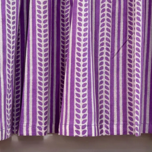 Robe formelle vintage en coton écologique, imprimée à la main, col en V, manches 3/4, ourlet à volants en dentelle, lavable, motif floral - Product Image 4