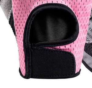 Half Finger Fitness <b>Gloves</b> <b>Black</b> Blue Mesh Breathable Gym Training Unisex Pull On - Product Image 3