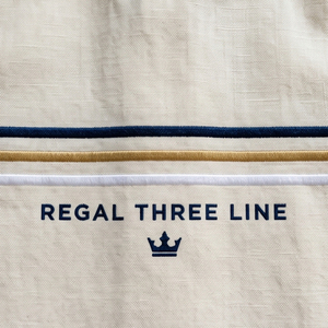 เสื้อเชิ้ตแขนสั้นลายทาง Regal 3 Line สำหรับผู้ชาย คอปกเสื้อพับได้ เสื้อว่ายน้ำ เสื้อท็อปส์เด็กชาย ผ้าฝ้าย 100% เสื้อชายหาดฤดูร้อนสำหรับผู้ชาย - Product Image 6