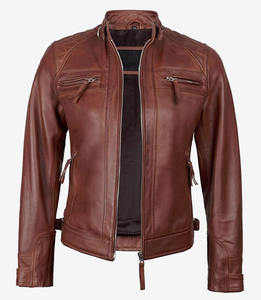 Chaqueta de Motociclista Exclusiva para Hombre, Construcción de Cuero Premium, Equipo de Protección para Motociclismo, Ajuste Cómodo, Transpirable, Tallas Grandes - Product Image 2