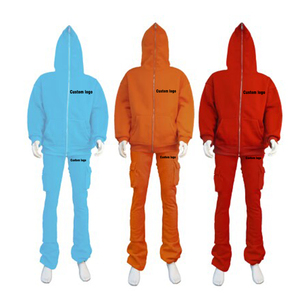 High Quality Men's Summer Casual <b>Knitted</b> Sweatshirt Jogging Tech Fleece Quick Dry Polyester/Cotton Custom Logo Zip Hoodie - Product Image 1