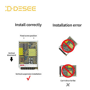 مزود طاقة فائق النحافة من سلسلة LRS بقوة 150 واط و12 فولت تيار متردد/مستمر مع شهادة BIS وكفاءة 88% للإضاءة بتقنية LED - Product Image 5