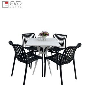 <b>Stackable</b> Plastic <b>Chair</b> for Indoor and <b>Outdoor</b> Business Environments with Easy Clean Surface Finish - Product Image 6