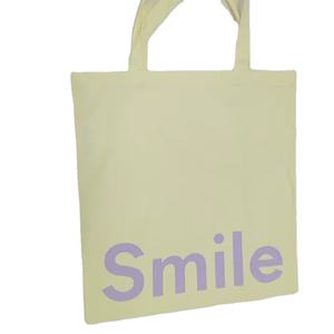 Bolsa de Mano de Lona de Algodón Amarillo Pastel con Letras Estéticas, Linda Bolsa de Hombro de Color Sólido, Bolsa de Regalo Ecológica para Estudiantes con Cadenas 2026 - Product Image 1