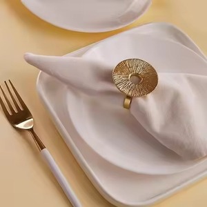 Stylish Event Decor Metal Napkin Ring for Dining <b>Table</b> Styling Wedding <b>Party</b> Decoration and Banquet Setup - Product Image 4