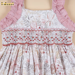 DR4531 – Vestido Floral con Volantes y Detalles Fruncidos - Product Image 3