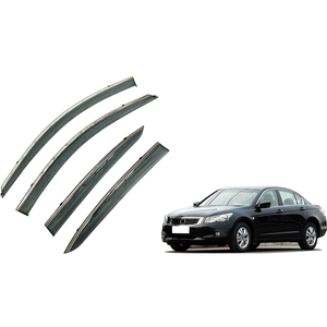 แผ่นบังลมสำหรับ Honda Accord ปี 2008-2013 ป้องกันแดดฝน  แผ่นบังแดดแบบฉีดขึ้นรูปสำหรับกระจกรถยนต์ - Product Image 1