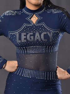 Créez Votre Propre Tenue d'Équipe : Uniforme de Cheerleading en Tissu Doux pour l'Entraînement - Product Image 6