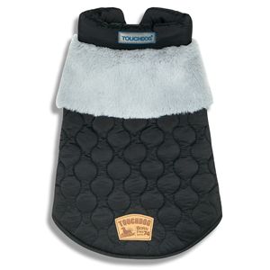 Chaqueta para Perro Furrost Bite de Piel y Lana, Ropa Moderna para Mascotas - Product Image 1