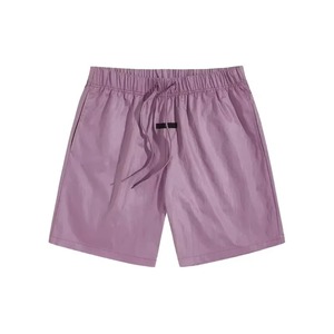 Custom Lightweight Color-Blocked Men's Summer Shorts-Waterproof Eco-Friendly Nylon/Cotton Canvas Fabric Elastic Waist Unisex - Product Image 1