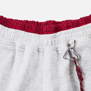 Sapeemo Sports 2026 Winter Custom Logo Heavyweight High Quality Oversized Straight Mid Waist Wide Leg <b>Drawstring</b> Men <b>Trousers</b> - Product Image 3