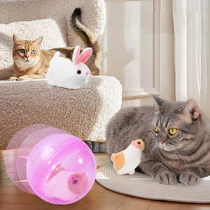 Electric <b>Cat</b> <b>Toys</b> Self-Rotating Rolling Ball <b>Mouse</b> Pet <b>Cat</b> <b>Toy</b> Automatic Interactive Smart <b>Cat</b> Ball - Product Image 5