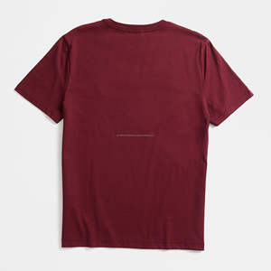 Nuevo estilo transpirable al por mayor liso personalización Logo impreso camisetas 100% algodón camiseta para Unisex - Product Image 5