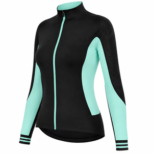 Maillot de Ciclismo MTB para Mujer, Diseño Personalizado SFIVE, Alta Calidad, Transpirable, Manga Larga, con Cierre, para Adultos, Bicicleta de Montaña - Product Image 1