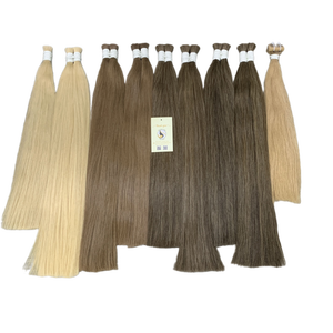 Envío rápido Cabello virgen Cabello vietnamita Cabello recto doble dibujado Cabello humano a granel de fábrica - Product Image 1