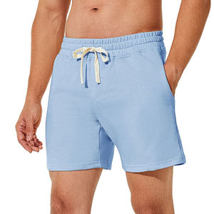 Shorts de survêtement 100% Coton French Terry Fleece délavé à l'acide, effet soleil, bords bruts, vierges, délavé à la pierre, écologiques - Product Image 4