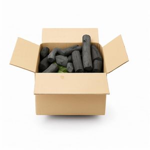 Carbón Vegetal Negro de Madera Dura Premium para Parrilla, Alta Temperatura, Larga Duración, Bajo en Cenizas, Suministro a Granel, 7000-8000 Kcal/kg - Product Image 2