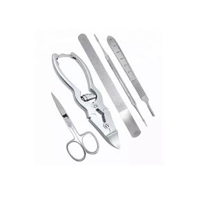 Juego de 5 Piezas de Instrumentos de Podología para Uñas de los Pies, Cortaúñas, Alicates, Cuchillas/Instrumentos de Podología - Product Image 1