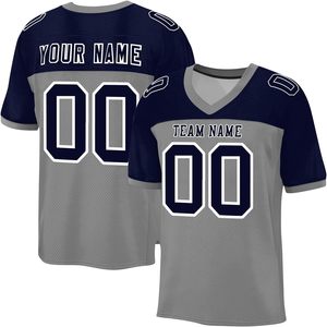 Fabricant de maillots de football américain haut de gamme, polyester, impression numérique, évacuation de l'humidité, logo personnalisé, vêtements OEM ODM - Product Image 3