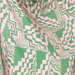 Pink Green Checkerboard Cape Shawl Soft Warm Fashion <b>Wrap</b> Women Casual Winter Poncho Style Outerwear Accessory Elegant Pattern - Product Image 4