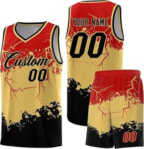 Conjunto de Uniforme de Baloncesto Personalizado con Impresión a Medida, Directo de Fábrica, para Clubes y Equipos - Product Image 4