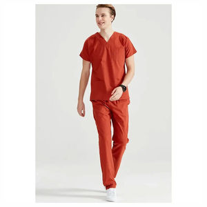 Tenue Médicale Professionnelle Classique Respirante et Douce au Toucher pour l'Extérieur, en Tissu Tricoté Polyester/Rayonne, Personnalisable, Haute Qualité - Product Image 4