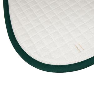 BRAND ZONE1995 Tapis de selle classique personnalisé en coton satiné avec doublure en maille, durable et confortable pour l'équitation et le saut d'obstacles - Product Image 5