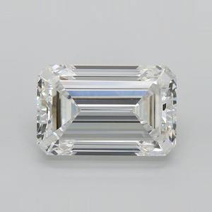 เพชรที่ปลูกในห้องทดลองรูปทรงมรกต0.70กะรัตสี D VVS2ความชัดเจนมาตรฐาน IGI เครื่องประดับเพชรหลวมที่ทำจากผู้ผลิต - Product Image 2