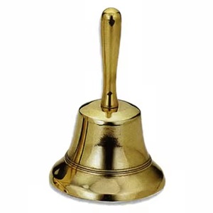 Campana de mesa con mango de metal, campana de servicio portátil para recepción de hotel, restaurante - Product Image 5