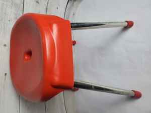 Super Strong Oval Plastic Chair with Iron Legs Durable <b>Garden</b> & Home Furniture - Product Image 5