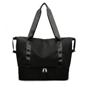 Bolsa de Viaje Impermeable, Simple, con Cierre, de Poliéster, para Deporte, Yoga, Gimnasio, con Correa para el Hombro - Product Image 4