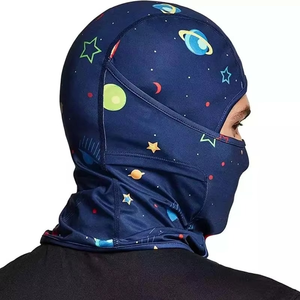 Balaclava rose en polyester Y2K unisexe pour le cyclisme en plein air, la moto, les sports, masque de ski intégral coupe-vent et imperméable, bonnet d'hiver personnalisé - Product Image 4