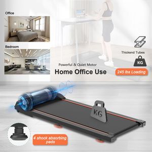 Portable 2.5HP 265LBS LED Display Treadmill with Remote Control Under Desk <b>Walking</b> <b>Pad</b> for Home and Office Use - Product Image 5