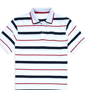 Polo de haute qualité, design personnalisé, créez votre propre marque, manches courtes, polyester, logo personnalisé et polos imprimés pour hommes - Product Image 2